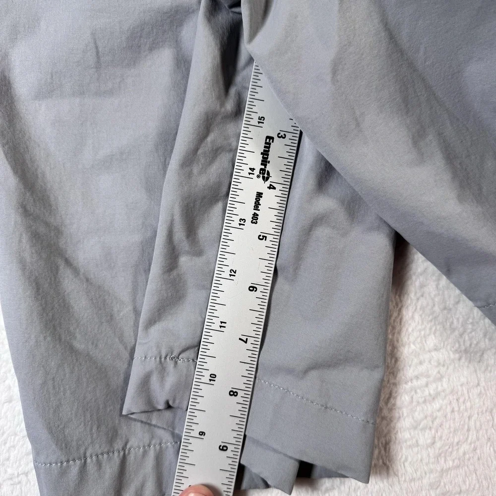 Vineyard Vines On The Go Shorts Mens 30 Gray 9 In Inseam Chino Stretch Casual